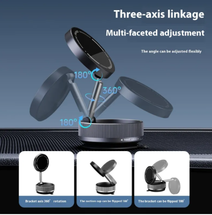 720° Magnetic Folding Phone Stand